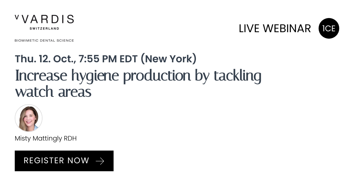 Increase hygiene production by tackling watch areas inar vVardis